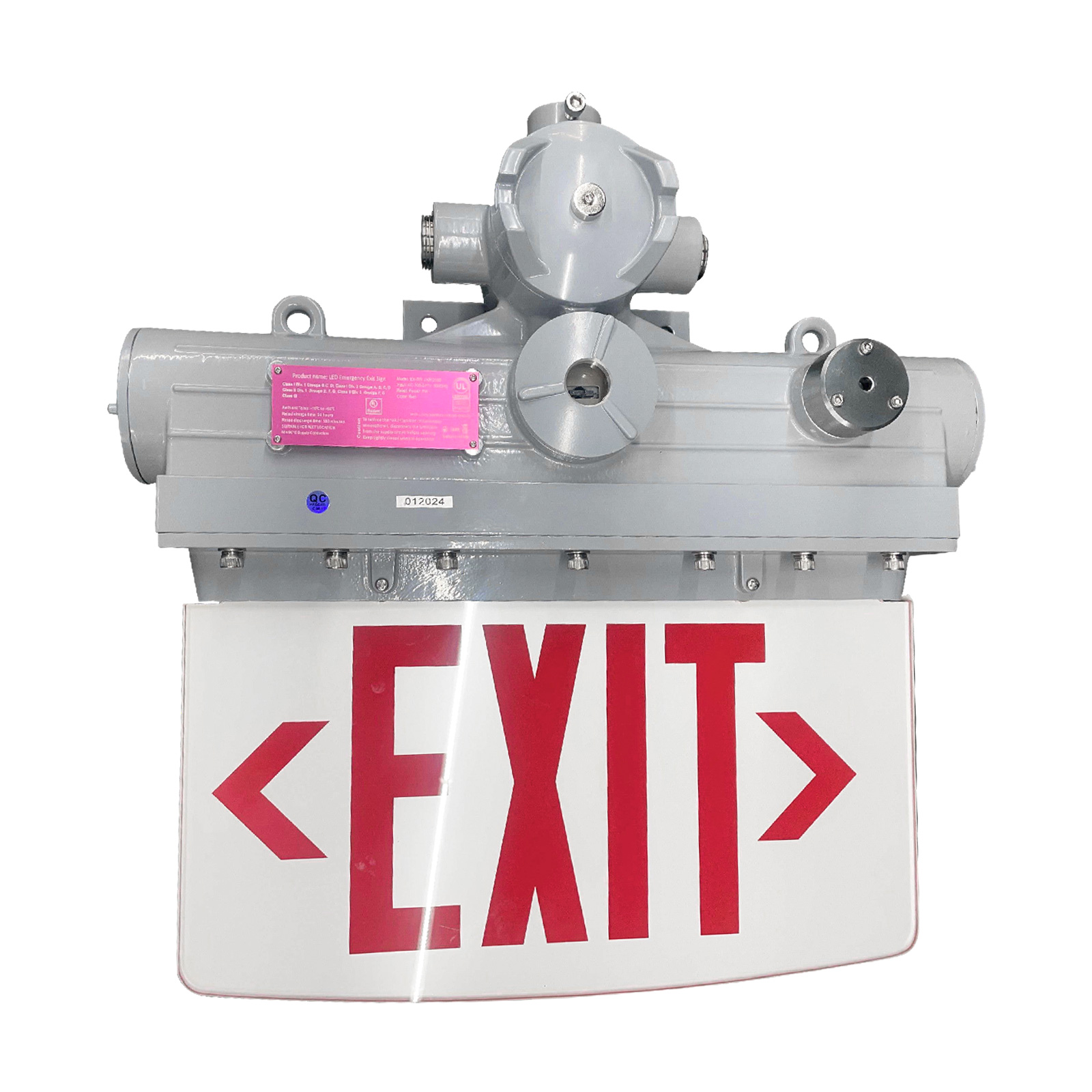1-主图 Explosion Proof Edge Lit LED Exit Light - 图片 1